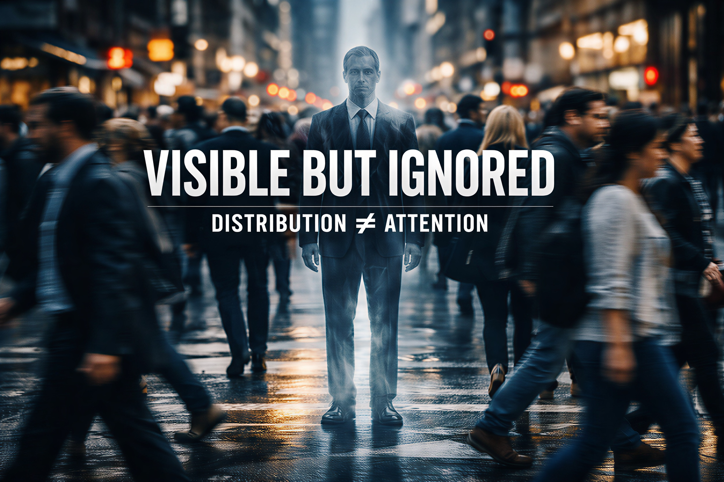 Distribution Doesn’t Create Attention